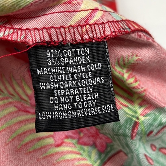 Love Red Tropical Print Halter Sundress - Picture 7 of 8